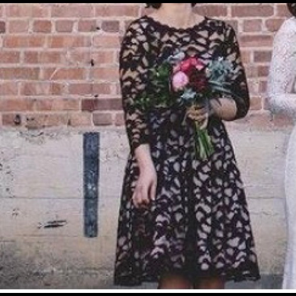 mauve and gold dress - Picture 4 of 4